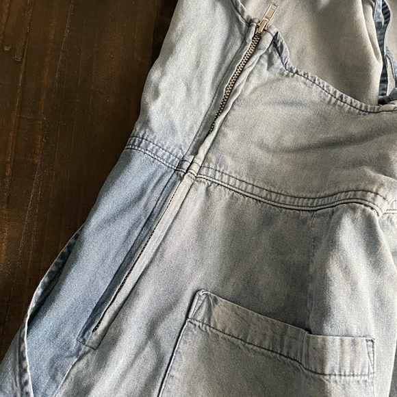 Denim Romper - Picture 4 of 4